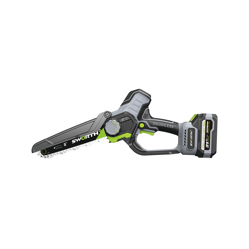 SW0806 Battery Level Display Cordless Chainsaw